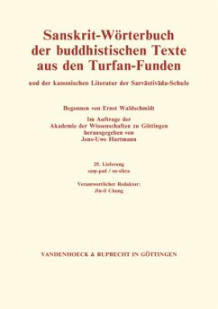 sam-pad/su-sikta / Sanskrit-Wörterbuch der buddhistischen Texte aus den Turfan-Funden 25