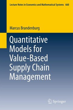 Quantitative Models for Value-Based Supply Chain Management (eBook, PDF) - Brandenburg, Marcus