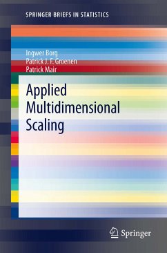 Applied Multidimensional Scaling (eBook, PDF) - Borg, Ingwer; Groenen, Patrick JF; Mair, Patrick