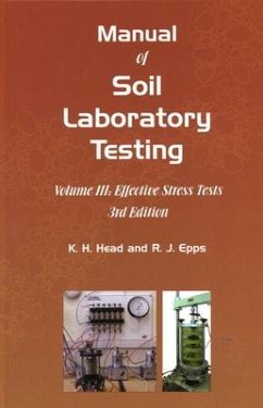 Manual of Soil Laboratory Testing - Head, K H; Epps, R J