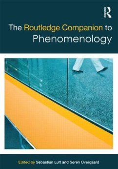 The Routledge Companion to Phenomenology