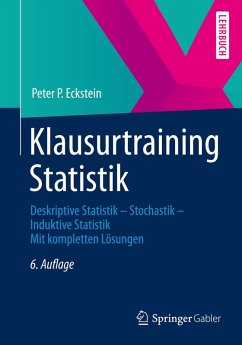 Klausurtraining Statistik (eBook, PDF) - Eckstein, Peter P.