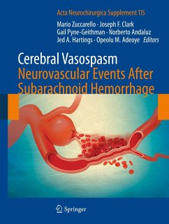 Cerebral Vasospasm: Neurovascular Events After Subarachnoid Hemorrhage (eBook, PDF)