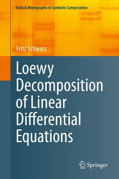 Loewy Decomposition of Linear Differential Equations (eBook, PDF) - Schwarz, Fritz