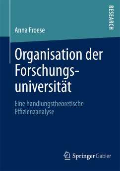 Organisation der Forschungsuniversität (eBook, PDF) - Froese, Anna