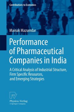Performance of Pharmaceutical Companies in India (eBook, PDF) - Mazumdar, Mainak