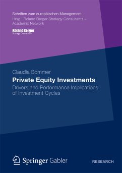 Private Equity Investments (eBook, PDF) - Sommer, Claudia