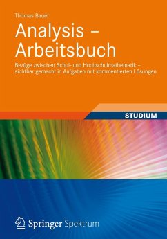 Analysis - Arbeitsbuch (eBook, PDF) - Bauer, Thomas