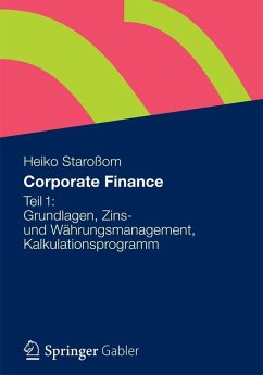 Cover Corporate Finance Teil 1 (eBook, PDF)