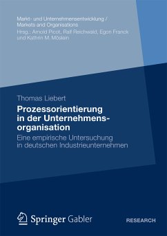 Prozessorientierung in der Unternehmensorganisation (eBook, PDF) - Liebert, Thomas