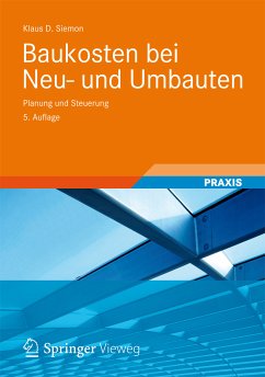 Baukosten bei Neu- und Umbauten (eBook, PDF) - Siemon, Klaus D.