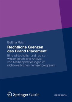 Rechtliche Grenzen des Brand Placement (eBook, PDF) - Reich, Bettina