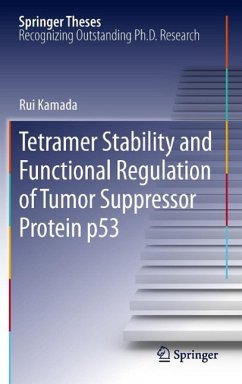 Tetramer Stability and Functional Regulation of Tumor Suppressor Protein p53 (eBook, PDF) - Kamada, Rui