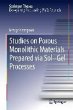 Studies on Porous Monolithic Materials... - Bild 1