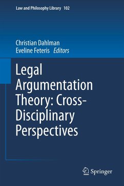 Legal Argumentation Theory: Cross-Disciplinary Perspectives (eBook, PDF)