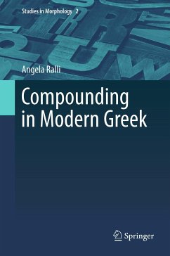 Compounding in Modern Greek (eBook, PDF) - Ralli, Angela