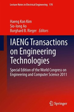 IAENG Transactions on Engineering Technologies (eBook, PDF)