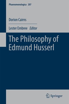 The Philosophy of Edmund Husserl (eBook, PDF) - Cairns, Dorion