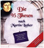 Die 95 Thesen nach Martin Luther, Plakat Die 95 Thesen nach Martin Luther, Plakat