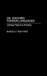 On Teaching Foreign Languages (eBook,... - Bild 1
