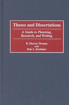 Cover Theses and Dissertations (eBook, PDF)