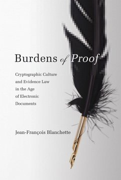 Burdens of Proof (eBook, ePUB) - Blanchette, Jean-Francois