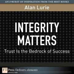 Integrity Matters (eBook, ePUB) - Lurie, Alan