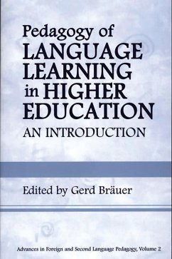 Pedagogy of Language Learning in Higher Education (eBook, PDF)