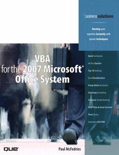 VBA for the 2007 Microsoft Office System (eBook, ePUB) - McFedries, Paul