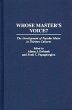 Whose Master's Voice? (eBook, PDF) - Bild 1