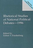 Rhetorical Studies of National Political Debates (eBook, PDF)