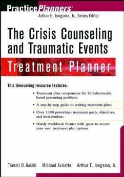 Cover The Crisis Counseling and Traumatic Events Treatment Planner (eBook, PDF)