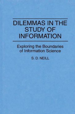 Dilemmas in the Study of Information (eBook, PDF) - Neill, Mary