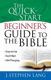 Quick-Start Beginner's Guide to the Bible (eBook, PDF)