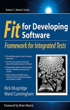 Fit for Developing Software (eBook, PDF) - Mugridge Rick; Cunningham Ward