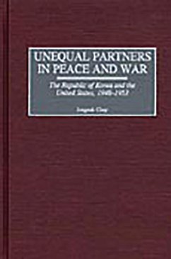 Cover Unequal Partners in Peace and War (eBook, PDF)