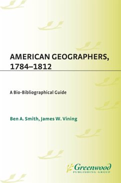 Cover American Geographers, 1784-1812 (eBook, PDF)