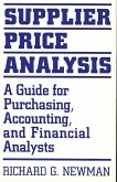 Supplier Price Analysis (eBook, PDF) Supplier Price Analysis (eBook, PDF)