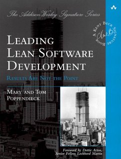 Leading Lean Software Development (eBook, PDF) - Poppendieck, Mary; Poppendieck, Tom