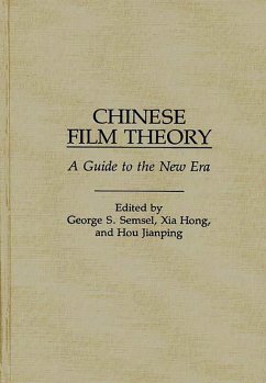 Cover Chinese Film Theory (eBook, PDF)