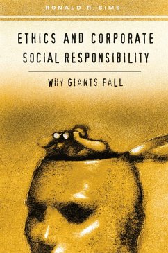 Ethics and Corporate Social Responsibility (eBook, PDF) - Sims, Ronald R.