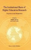 The Institutional Basis of Higher Education Research (eBook, PDF)