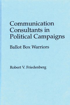 Cover Communication Consultants in Political Campaigns (eBook, PDF)