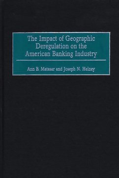 Cover The Impact of Geographic Deregulation on the American Banking Industry (eBook, PDF)