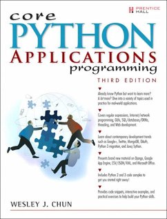 Core Python Applications Programming (eBook, PDF) - Chun Wesley J