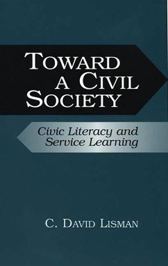 Toward a Civil Society (eBook, PDF) - Lisman, C. David