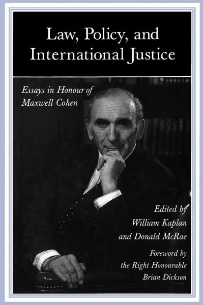 Law, Policy, and International Justice (eBook, PDF)