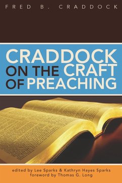 Craddock on the Craft of Preaching (eBook, ePUB) - Craddock, Fred B