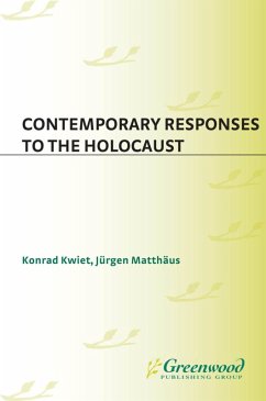 Cover Contemporary Responses to the Holocaust (eBook, PDF)