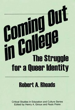 Coming Out in College (eBook, PDF) - Rhoads, Robert